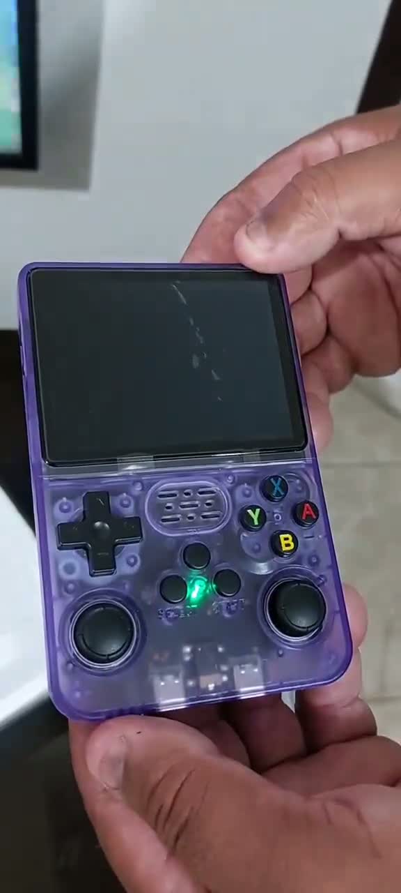 Roxo visto de perto