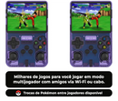 Video Game Portátil R36S com case de proteção Console de Jogos Portátil Retrô
