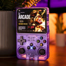 Video Game Portátil R36S com case de proteção Console de Jogos Portátil Retrô
